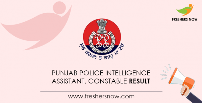 Punjab-Police-Intelligence-Assistant,-Constable-Result