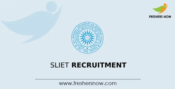 SLIET Recruitment