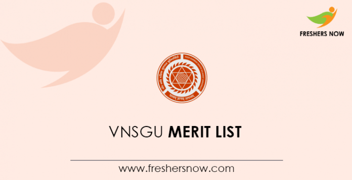 VNSGU-Merit-List
