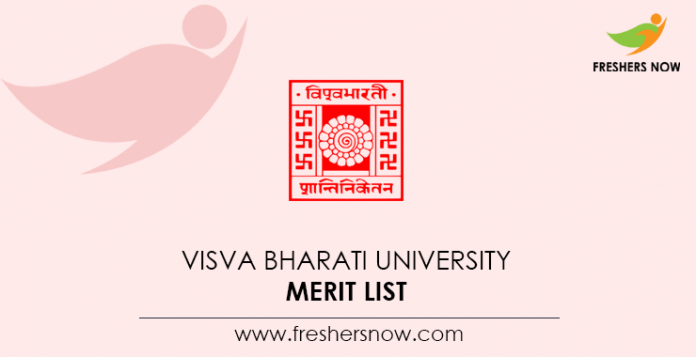 Visva Bharati University Merit List