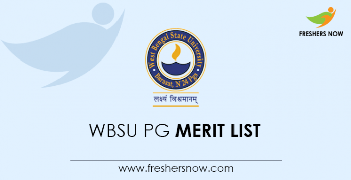 WBSU-PG-Merit-List
