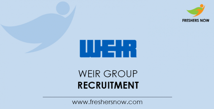 Weir Group Recruitment