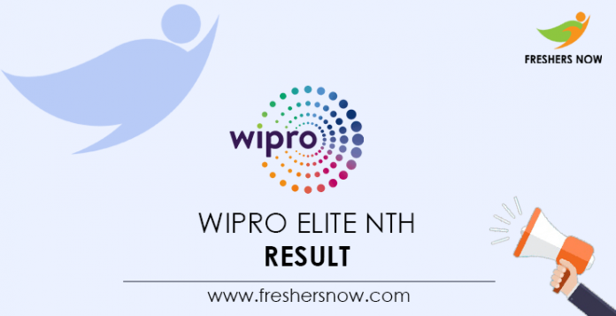 Wipro Elite NTH Result