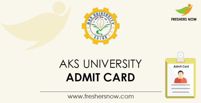 AKS-University-Admit-Card