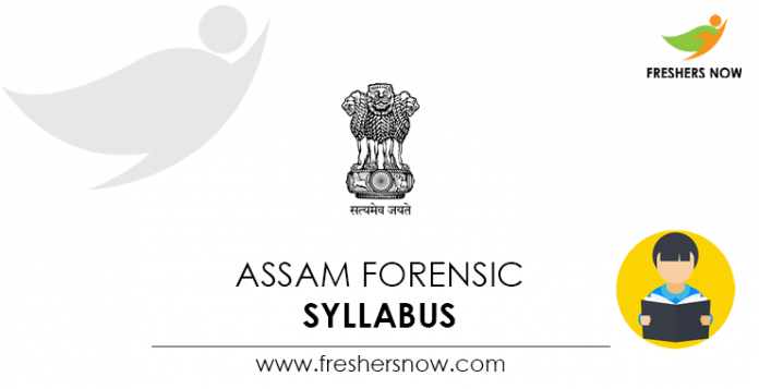 Assam Forensic Syllabus