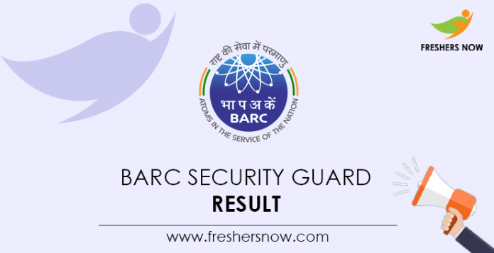 BARC-Security-Guard-Result