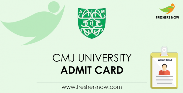 CMJ-University-Admit-Card