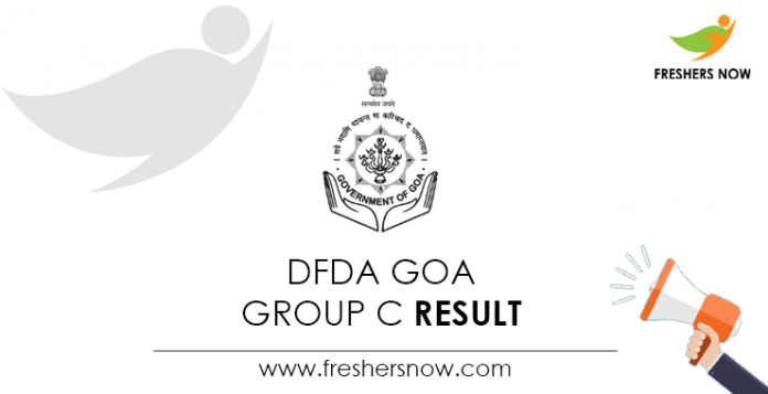 DFDA-Goa-Group-C-Result