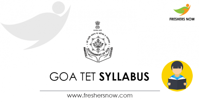 Goa-TET-Syllabus