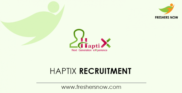 HaptiX Recruitment