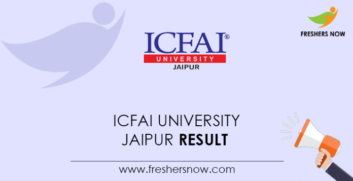 ICFAI-University-Jaipur-Result