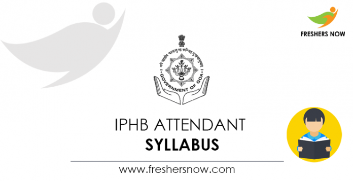 IPHB Attendant Syllabus
