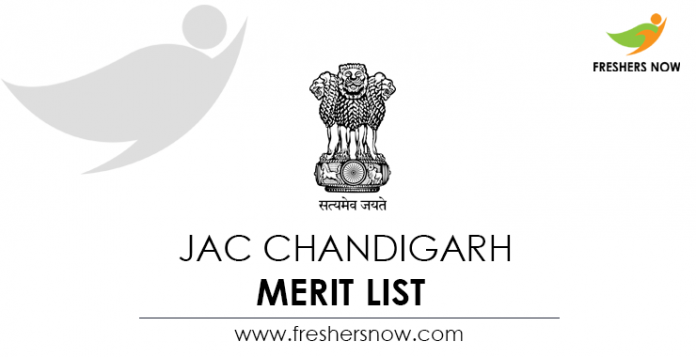 JAC Chandigarh Merit List