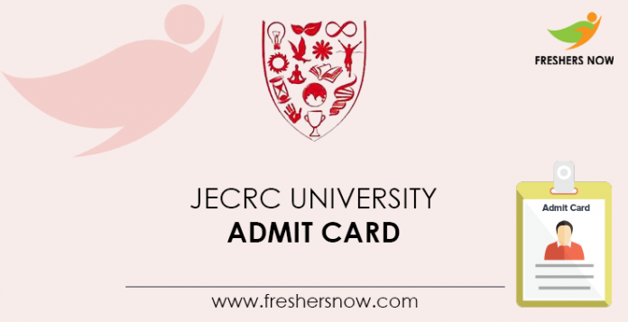 JECRC University Admit Card