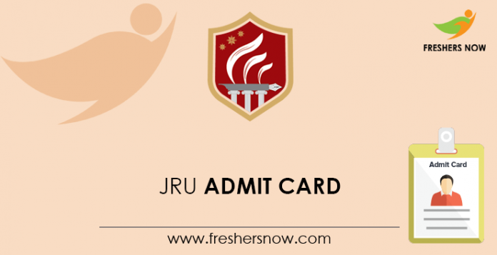 JRU-Admit-Card