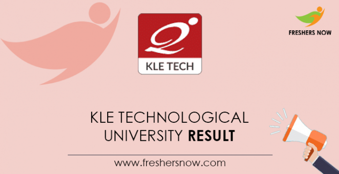 KLE-Technological-University-Result