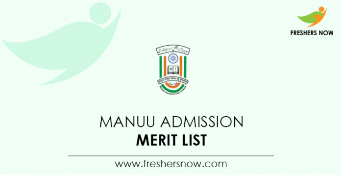MANUU-Admission-Merit-List-
