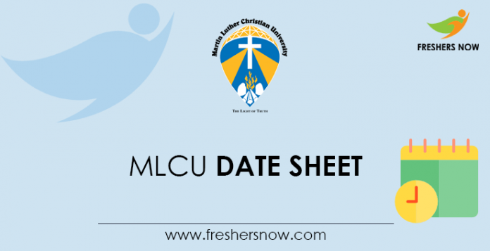 MLCU Date Sheet