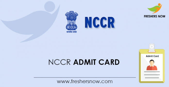 NCCR-Admit-Card