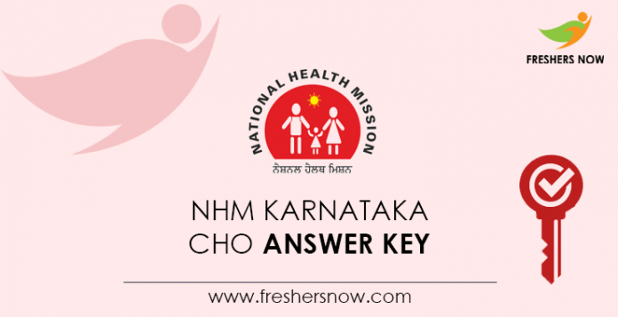 NHM-Karnataka-CHO-Answer-Key