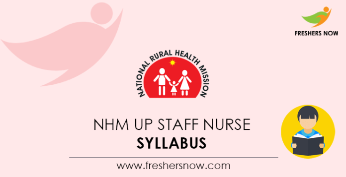 NHM UP Staff Nurse Syllabus