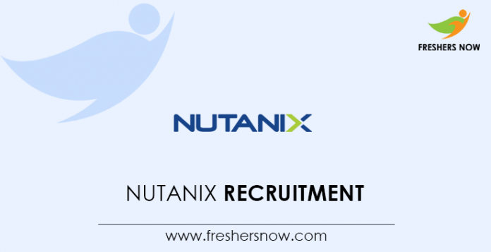 Nutanix Recruitment