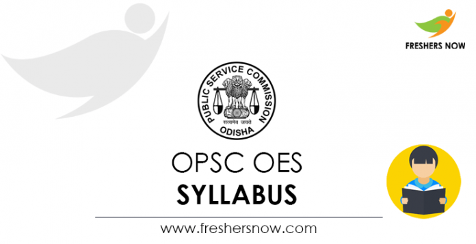 OPSC OES Syllabus
