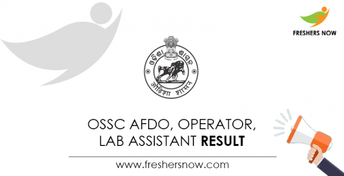 OSSC AFDO,-Operator,-Lab-Assistant-Result