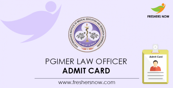 PGIMER-Law-Officer-Admit-Card