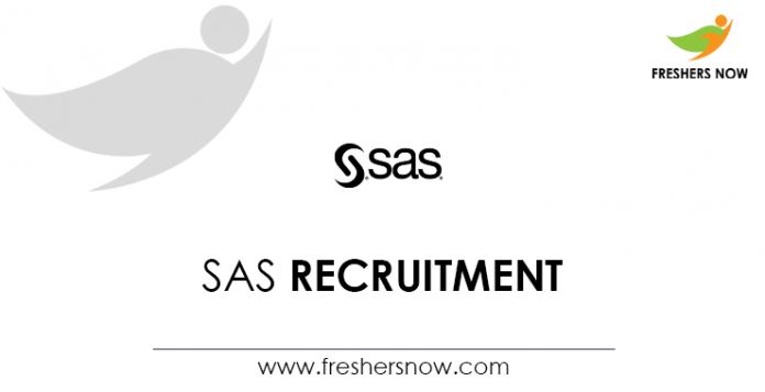 SAS Recruitment