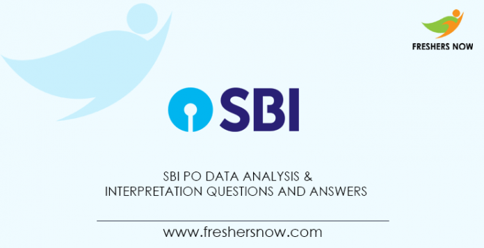 SBI-PO-Data-Analysis-&-Interpretation-Questions-and-Answers