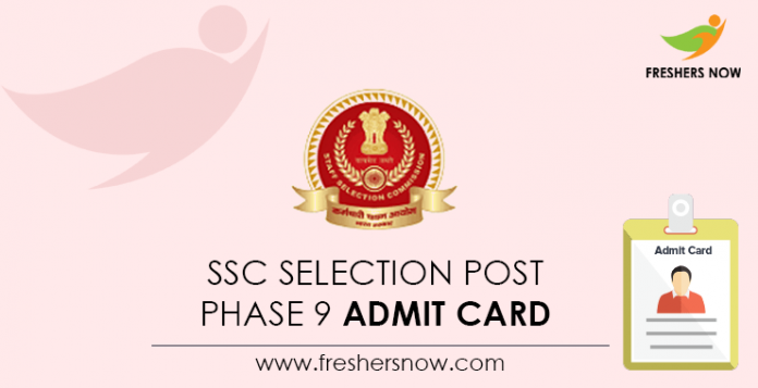 SSC-Selection-Post-Phase-9-Admit-Card