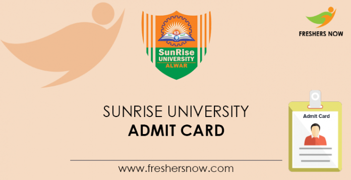 Sunrise-University-Admit-Card
