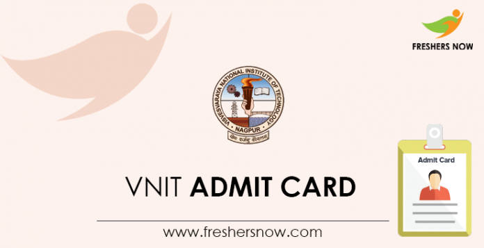 VNIT Admit Card