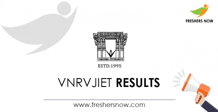 VNRVJIET Result