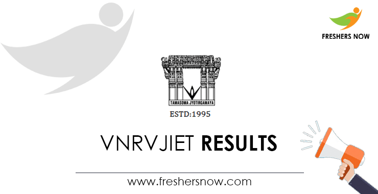 VNRVJIET Result 2023 UG PG Semester Results