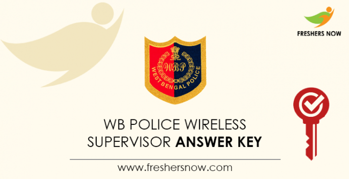 WB-Police-Wireless-Supervisor-Answer-Key