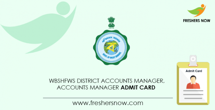 WBSHFWS-District-Accounts-Manager,-Accounts-Manager-Admit-Card