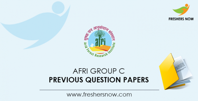 AFRI Group C Previous Question Papers
