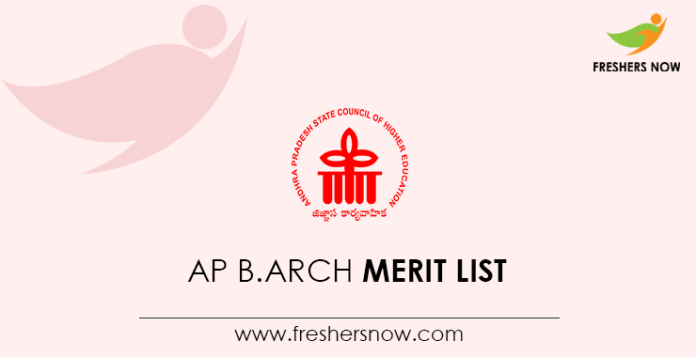 AP B.Arch Merit List