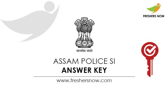 Assam-Police-SI-Answer-Key