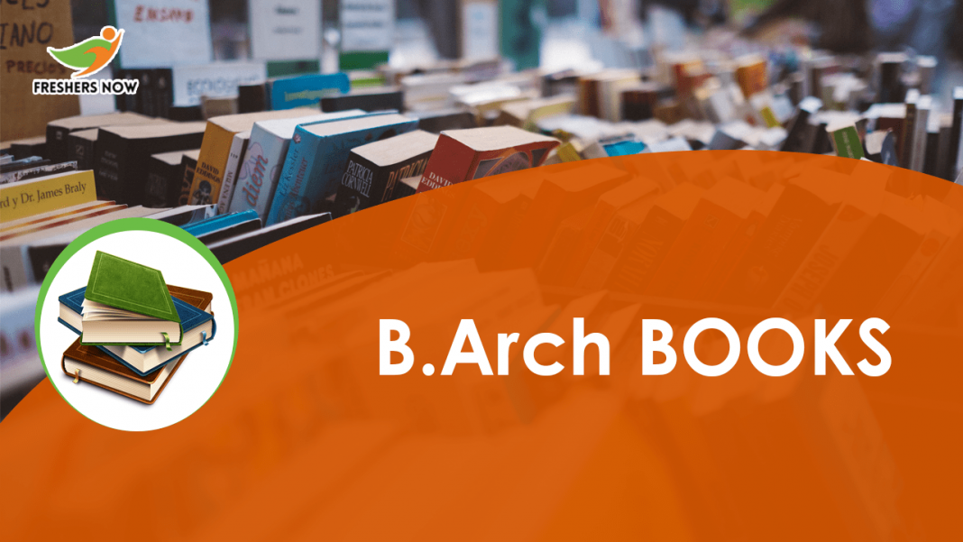 B.Arch Books For All Semesters (1st, 2nd, 3rd, 4th, 5th Year)