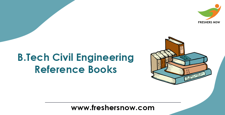 B.Tech Civil Engineering Reference Books | Best Civil Engg Books