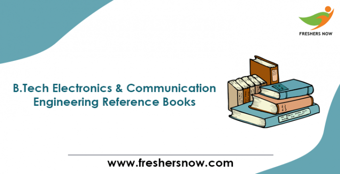 B.Tech Electronics & Communication Engineering Reference Books
