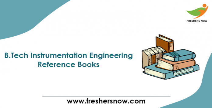 B.Tech Instrumentation Engineering Reference Books