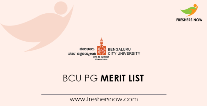BCU-PG-Merit-List