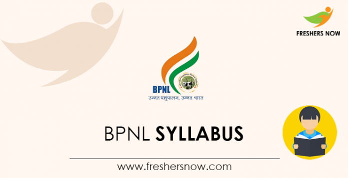 BPNL Syllabus