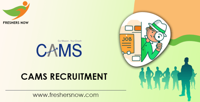 CAMS Recruitment