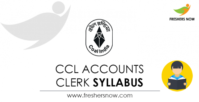 CCL Accounts Clerk Syllabus