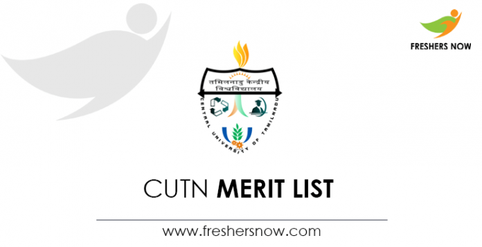 CUTN Merit List